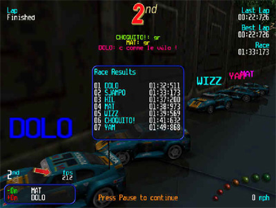 Screenshot example
