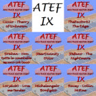 ATEF 9 Pack