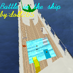 Battle in the ship