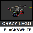 Crazy Lego (B&W)