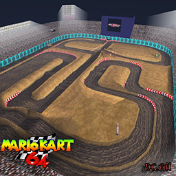 MK64 Wario Stadium