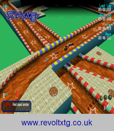 Rollercoaster Ride Race Track